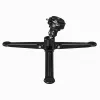 Hama Smooth Tripod 1/4 colio aliumininis juodai rožinis trikojis