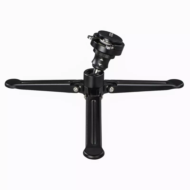 Hama Smooth Tripod 1/4 colio aliumininis juodai rožinis trikojis