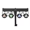 Bėginis prožektorius Eurolite 42109606 LED vidaus naudojimui apvalus juodas