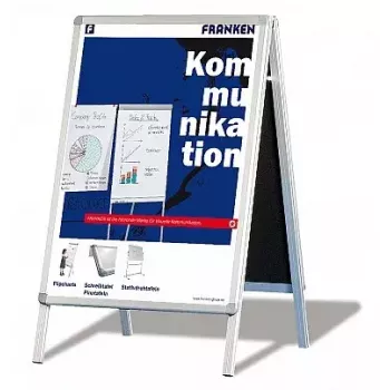 Pranešimų lenta patalpoms Franken BSA1 sidabrinė