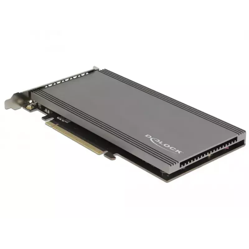 DeLOCK 89961 PCIe lustinė plokštė su dviem M.2 lizdais NVMe/SATA SSD