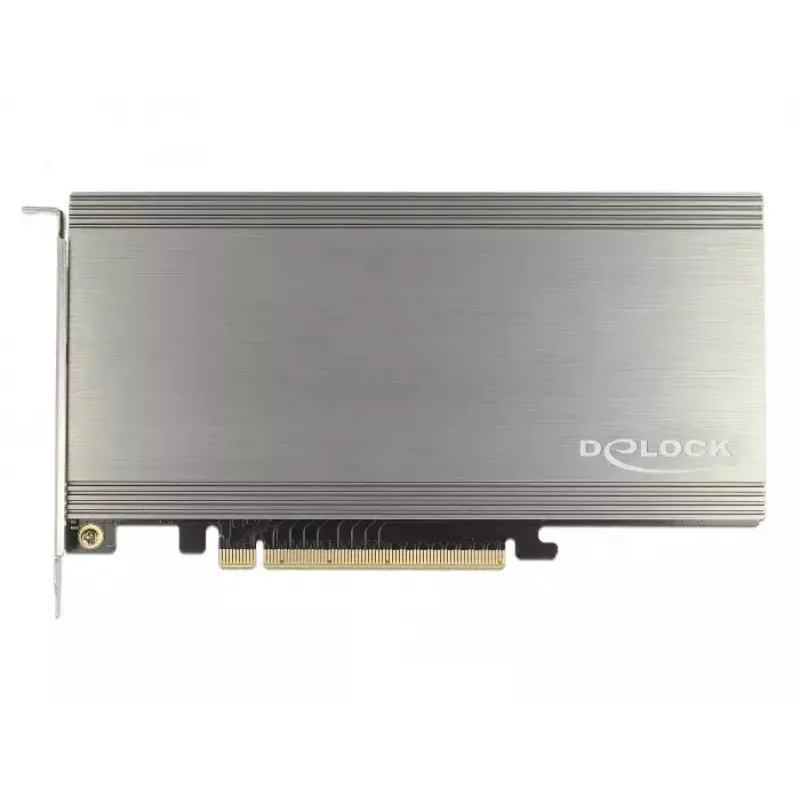 DeLOCK 89961 PCIe lustinė plokštė su dviem M.2 lizdais NVMe/SATA SSD