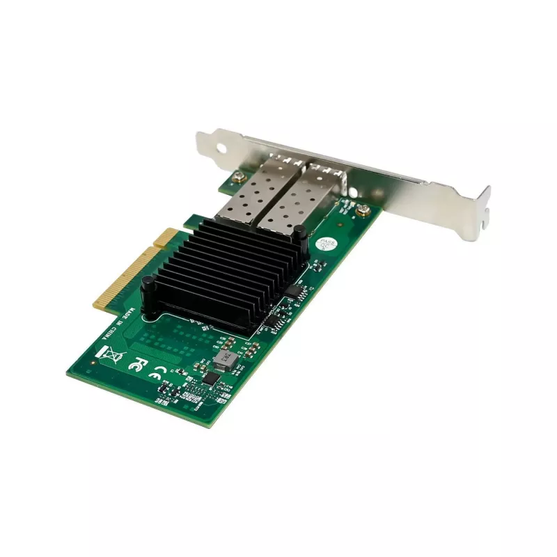 Tinklo plokštė MicroConnect X520-DA2 PCIe x8 SFP+ – dviejų prievadų 10GbE serverio adapteris