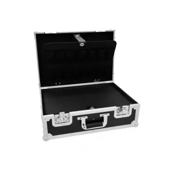 Transportinis dėklas Flight case Roadinger 3012622A Fanera Juoda Sidabrinė 7.72 kg