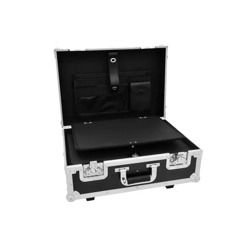 Transportinis dėklas Flight case Roadinger 3012622A Fanera Juoda Sidabrinė 7.72 kg