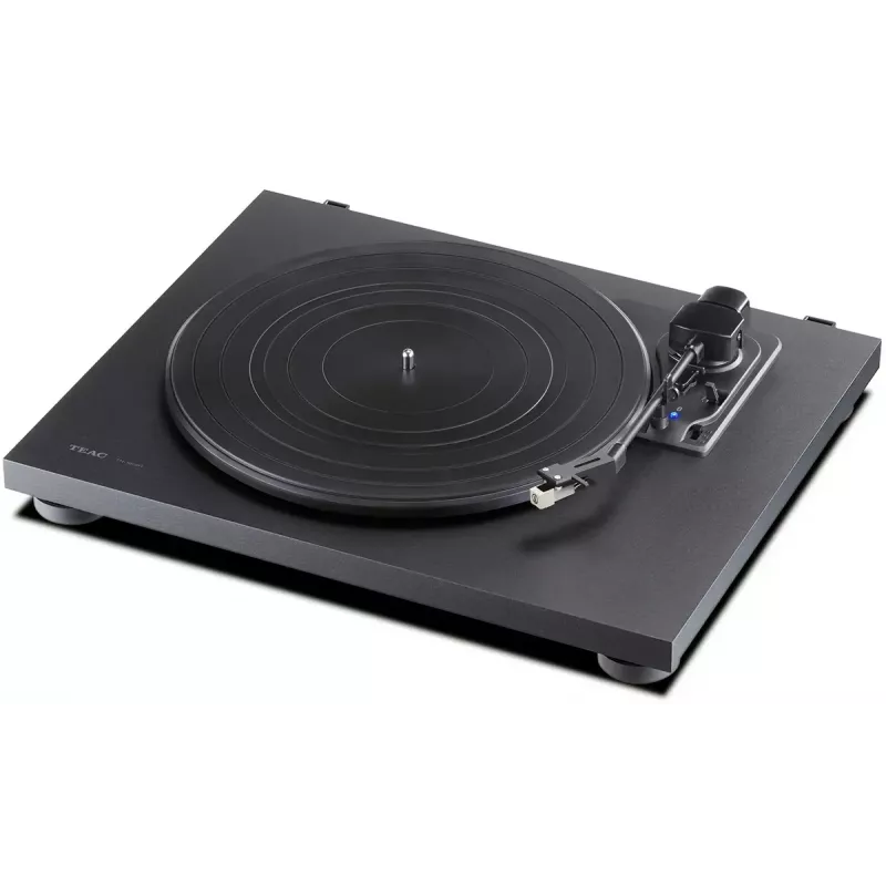 Puskiniu varikliu varoma vinilų grotuvė TEAC TN-180BT-A3 Juoda Pusiau automatinė