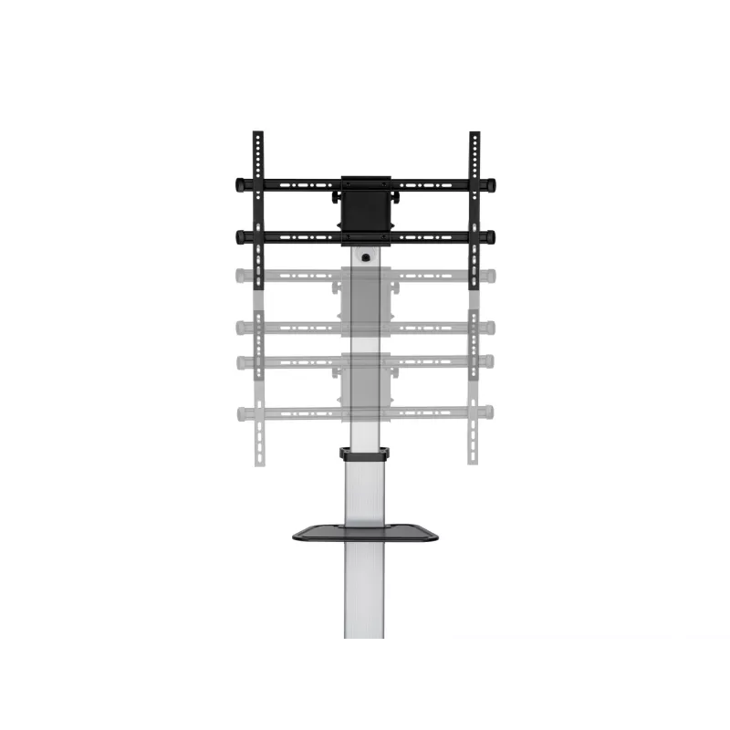 Equip 650630 mobilus televizoriaus stovas 37-86 colių, 50 kg, aukščio reguliavimas