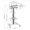 Equip 650630 mobilus televizoriaus stovas 37-86 colių, 50 kg, aukščio reguliavimas