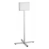 Informacinis stovas Durable 502057 A4 nerūdijančio plieno, antracito/pilka, 638×638×1348 mm