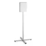 Informacinis stovas Durable 502057 A4 nerūdijančio plieno, antracito/pilka, 638×638×1348 mm