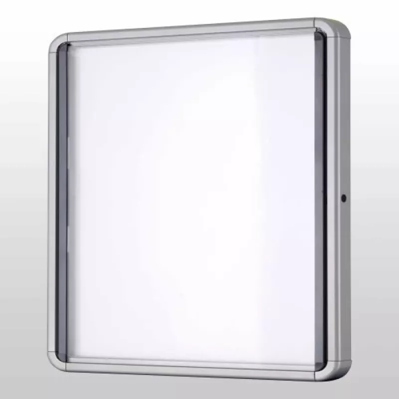 Nobo Premium Plus magnetinė užrašų lenta su užrakinamomis stiklinėmis durelėmis 8xA4