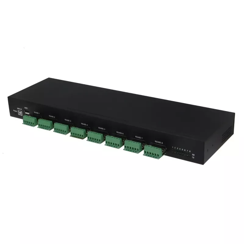 USB 2.0 RS-422/485 keitiklis, kartotuvas ir izoliatorius RealPower 284515