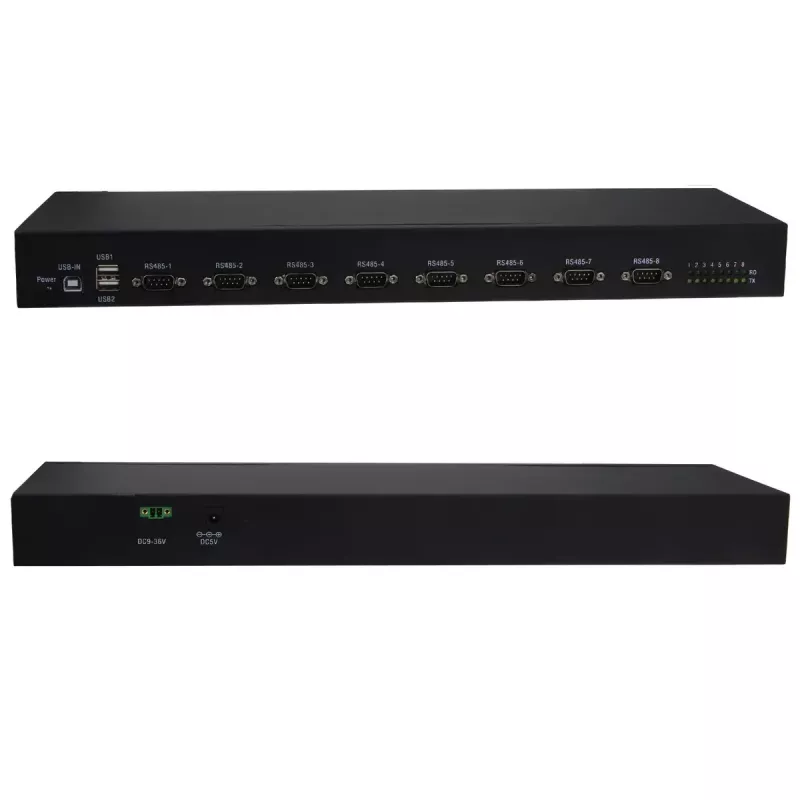 USB 2.0 RS-422/485 keitiklis, kartotuvas ir izoliatorius RealPower 284515
