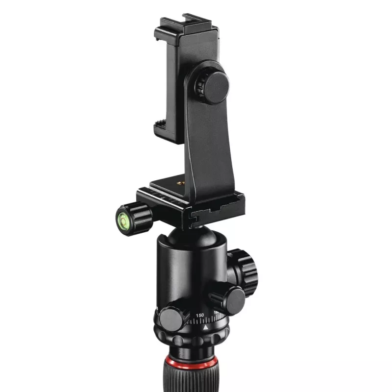 Hama Ramble II Duo Carbon trikojis išmaniajam telefonui / skaitmeniniam fotoaparatui, 4 kojos, 8 kg talpa