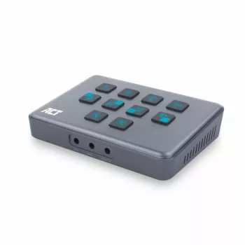 ACT Dual HDMI įvesties USB-C vaizdo perjungiklis 60Hz pilkas