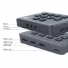 ACT Dual HDMI įvesties USB-C vaizdo perjungiklis 60Hz pilkas