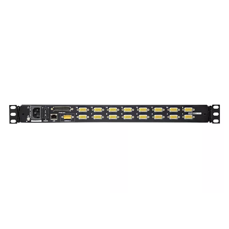ATEN CL5716iM 16 prievadų 17 colių LCD KVM jungiklis per IP (USB / PS/2 VGA) su USB išoriniu prievadu