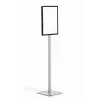 Informacinis stovas Durable 501357 pilkas metalas plastikas 1 vnt.