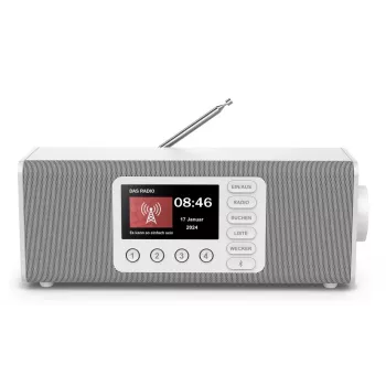 Asmeninis radijo imtuvas Hama DR2002 DAB DAB+ FM 10W TFT ekranas
