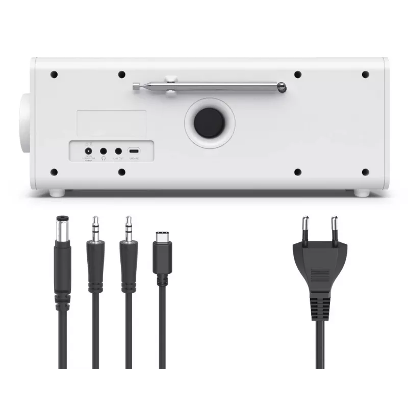 Asmeninis radijo imtuvas Hama DR2002 DAB DAB+ FM 10W TFT ekranas