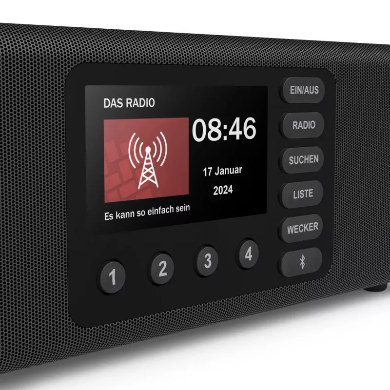 Asmeninis radijas Hama DR2002 skaitmeninis imtuvas DAB DAB+ FM 10W
