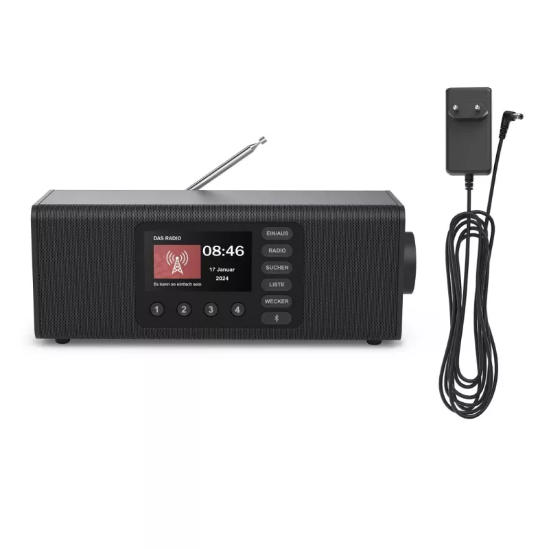 Asmeninis radijas Hama DR2002 skaitmeninis imtuvas DAB DAB+ FM 10W
