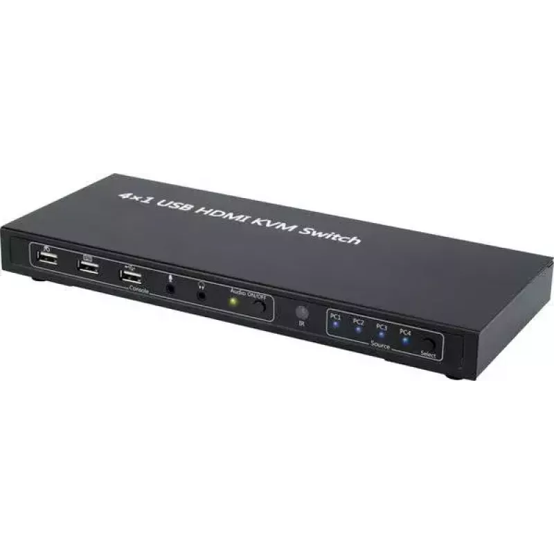 KVM jungiklis SpeaKa Professional SP-4000672 4×1 HDMI