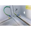 Intellinet 19 colių tinklo spinta – montuojama ant sienos (dviguba sekcija su atverčiamais vyriais), 15U, 450 mm gylio, pilka, plokščia pakuotė, max 30 kg