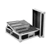 Flight case Roadinger 3011157D juodas sidabrinis