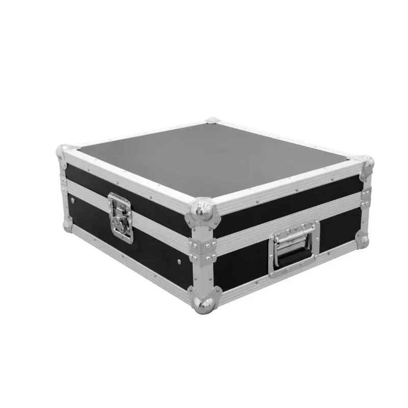 Flight case Roadinger 3011157D juodas sidabrinis