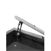Flight case Roadinger 3011157D juodas sidabrinis