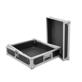 Flight case Roadinger 3011157D juodas sidabrinis