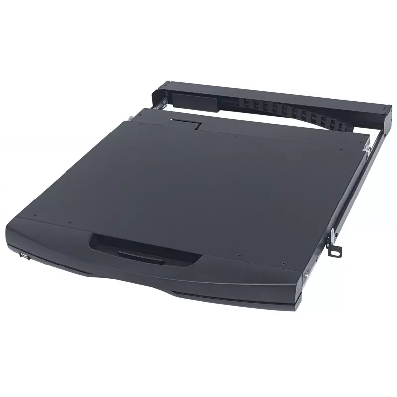 Intellinet 508025 konsolė stelažui 43,2 cm (17 colių) 1280 x 1024 pikseliai Juoda 1U