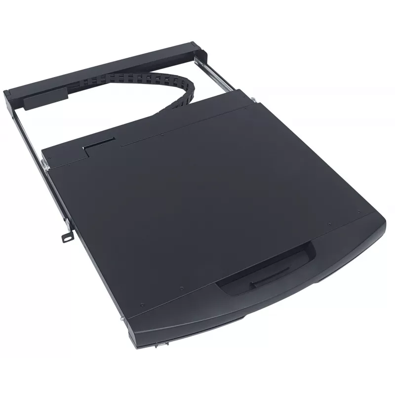 Intellinet 508025 konsolė stelažui 43,2 cm (17 colių) 1280 x 1024 pikseliai Juoda 1U