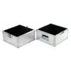 Hard case Roadinger 30110025 plokštelėms, fanera su aliuminio detalėmis 375x375x440 mm