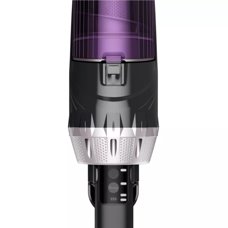 Rowenta RH1129 2-in-1 belaidis dulkių siurblys sausam valymui, 0,4 L, 100 W, violetinis, aliuminis