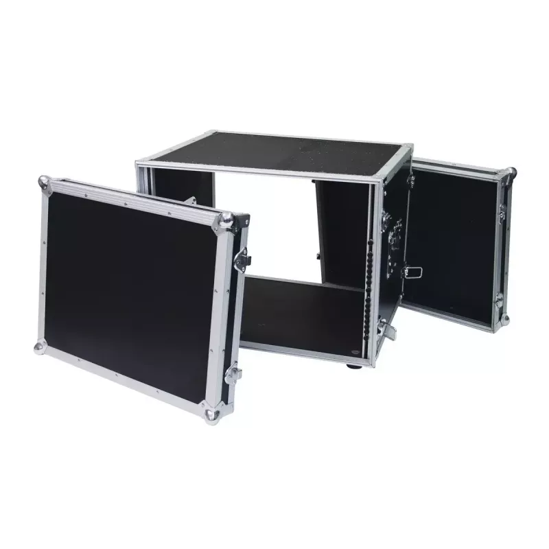 Flight dėklas Roadinger 30107260 MDF juodas sidabrinis 9,7 kg