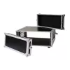 Flight dėklas Roadinger 30107220 MDF juodas sidabrinis 6,8 kg
