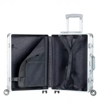 Lagaminas Alumaxx ORBIT Hard Shell sidabrinis aliuminis