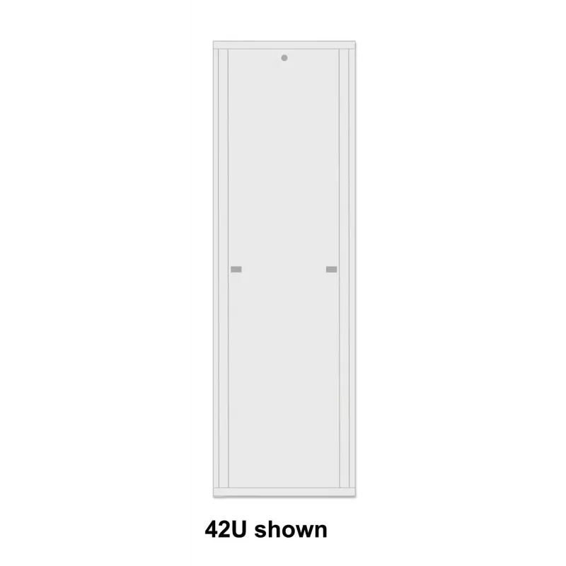 Intellinet 19 colių tinklo spinta – laisvai pastatoma (Basic), 42U, 600x800 mm (plotis x gylis), pilka, plokščia pakuotė, maks. 600 kg, vieno taško durų spyna, po vieną spyną šoniniuose skyduose, naudingas gylis 123–573 mm, stelažas, IP20, plienas