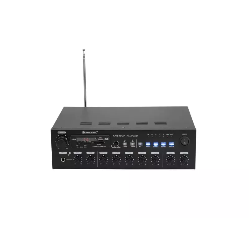 Omnitronic 80709704 audio stiprintuvas scena