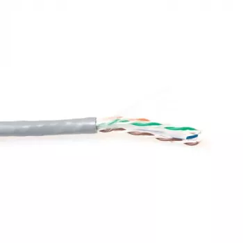 Laidas ACT CAT6 U/UTP PVC vientisos gyslos su porų atskyriklio juosta 305 m dėžė