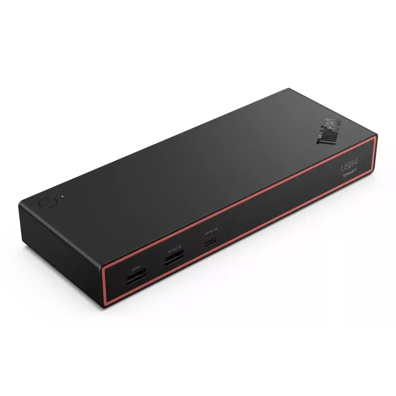 Dokavimo stotelė Lenovo ThinkPad USB4 Smart Dock 5500 – USB4, 65W PD, Gigabit Ethernet, 4K@60Hz, AC 100W, Eclipse Black
