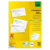 Vizitinės kortelės Sigel LP797 (100 lapų, 1000 kortelių, 225 g/m², satino apdaila)