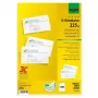 Vizitinės kortelės Sigel LP797 (100 lapų, 1000 kortelių, 225 g/m², satino apdaila)