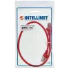 Intellinet tinklo kabelis Cat5e, 15 m, raudonas, CCA, SF/UTP, PVC, RJ45, auksuoti kontaktai, be užkabliukų, su apsauginiu gaubteliu, viso gyvenimo garantija