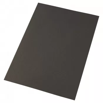 GBC įrišimo viršelis Leather Grain A3, kartonas, juoda, 297 mm, 422 mm, 21 mm