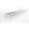 GBC WireBind rišimo vielos 3:1 Nr.3 5mm sidabrinės (100 vnt.), 250 lapų, metalas, A4, 379 g, 320 mm