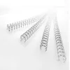 GBC WireBind rišimo vielos 3:1 Nr.3 5mm sidabrinės (100 vnt.), 250 lapų, metalas, A4, 379 g, 320 mm