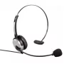 Hama Headband Headset laidinis ausinių rinkinys biurui / skambučių centrui, juoda, sidabrinė